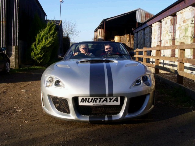 Dad and me inside the demo Murtaya.