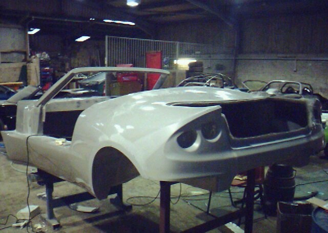 The rear of the tub.